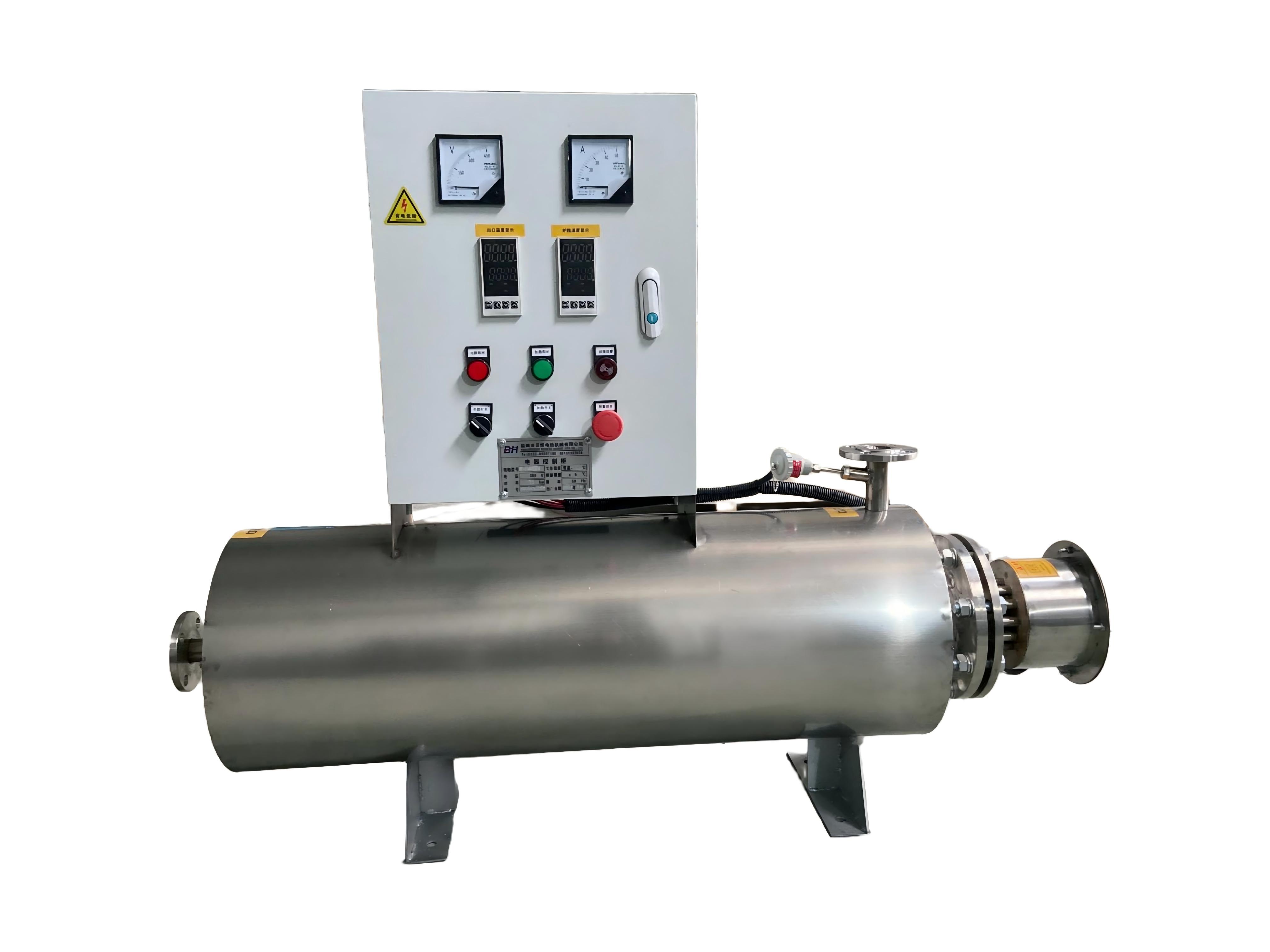 15kw卧式氮气加热器