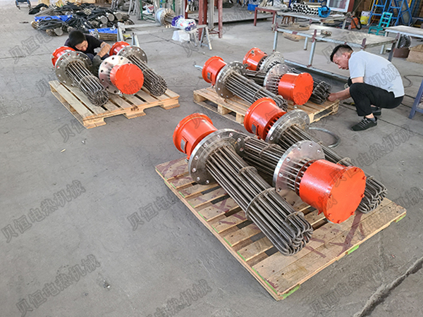 电加热器制作现场